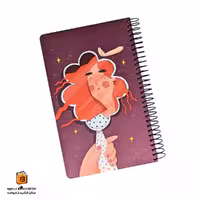 دفتر خط دار 120 برگ فانتزی ایمان (iman)