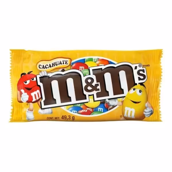 اسمارتیز ام اند ام 49.3 گرمی مغز بادام زمینی