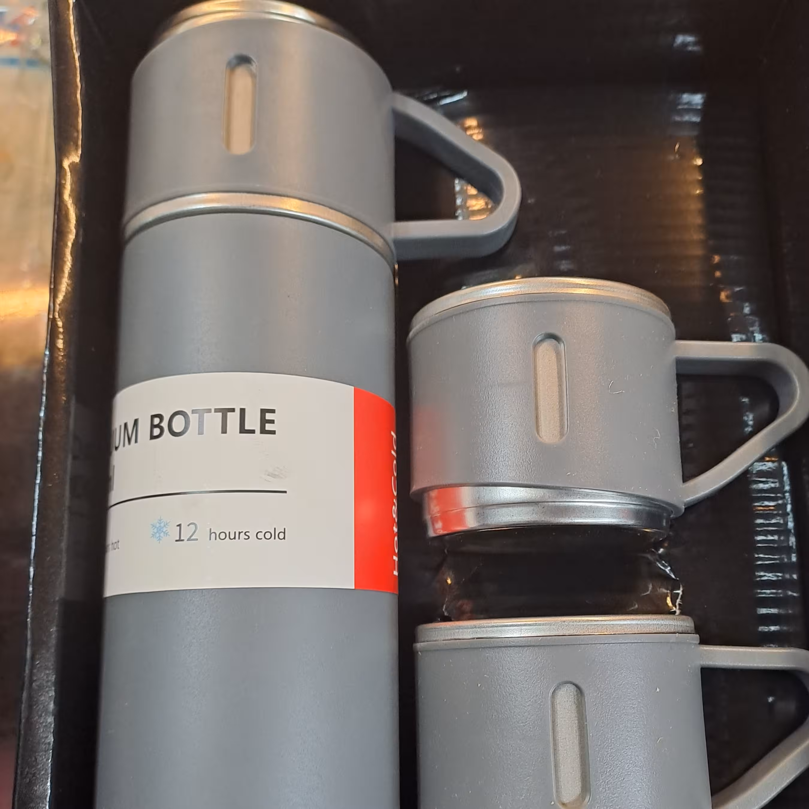 فلاکس سه لیوانvacuum bottle 500 سی سی