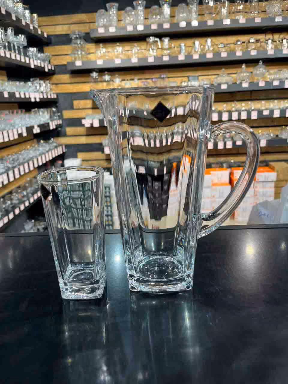 پارچ و لیوان استرلینگ