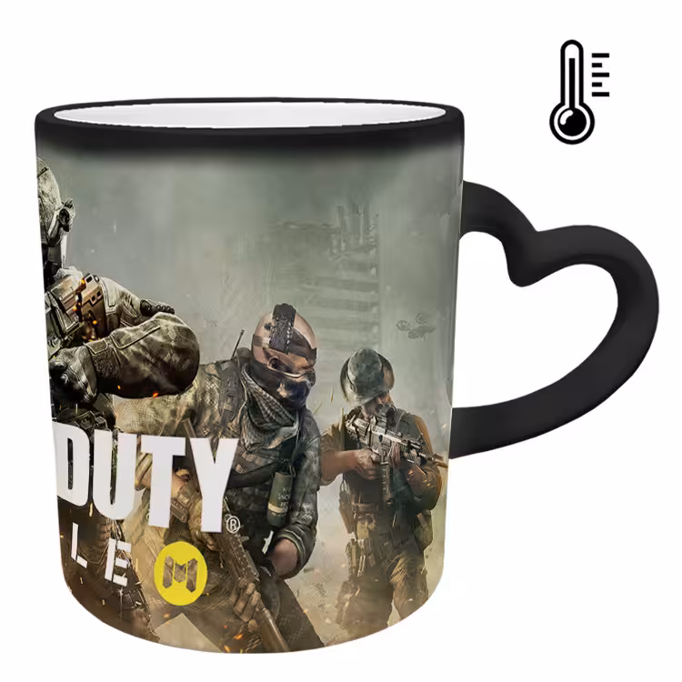 خرید ماگ-لیوان حرارتی  دسته ساده  بازی کال آف دیوتی call of duty کد 5