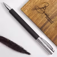 فابرکاستل روان نویس امبیشن رزین مشکی 148110 FABER-CASTELL Ambition Rollerball Pen Black Resin