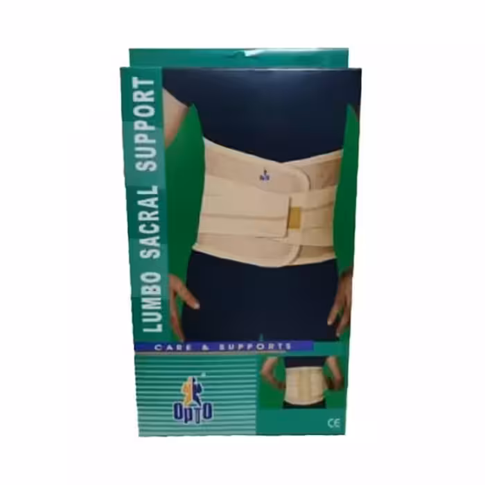 کرست کمر اپتو مدل لومبوساکرال طرح 4 فنره کد 3019