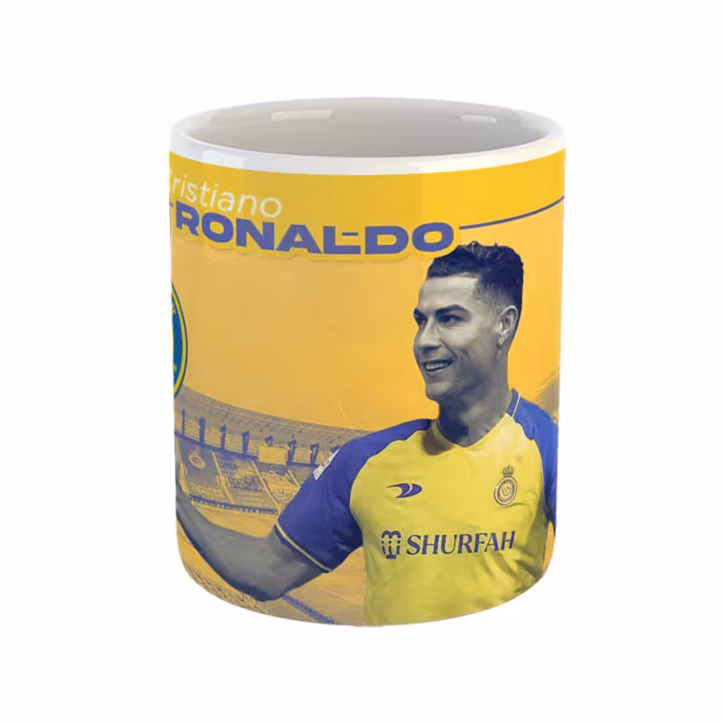 خرید ماگ-لیوان  کریستانو رونالدو النصر Alnasr-CR7