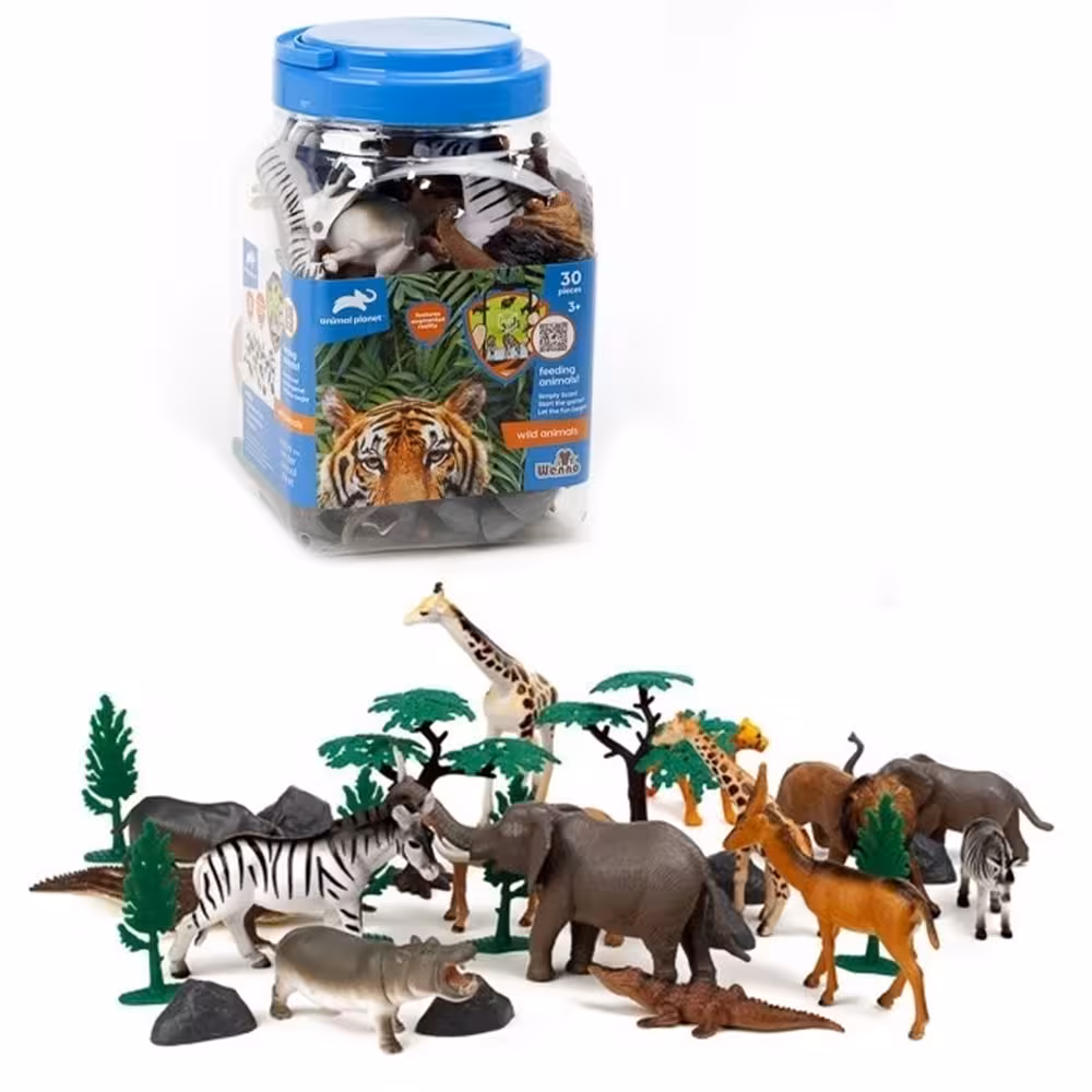 پک 30 عددی حیوانات وحشی Animal Planet