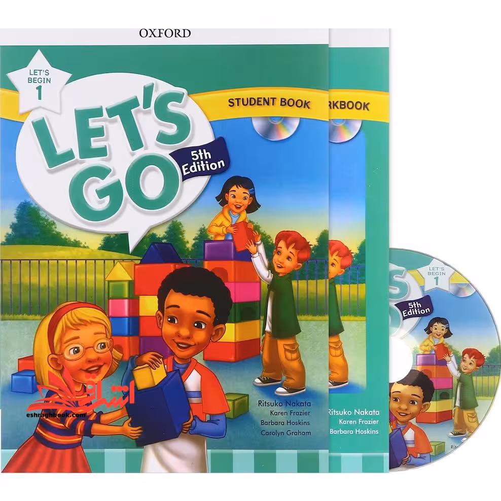 Lets Begin 1 SB WB DVD 5th - فروشگاه کتاب اشراق
