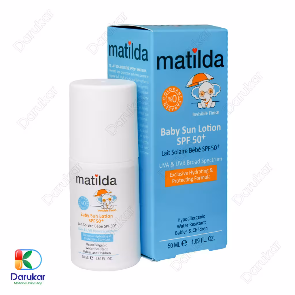 لوسیون رولی ضد آفتاب کودک ماتیلدا SPF50