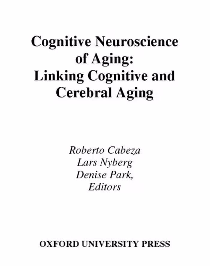 خرید و دانلود نسخه کامل کتاب Cognitive Neuroscience of Aging: Linking Cognitive and Cerebral Aging