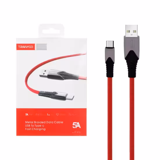 کابل تبدیل USB به USB-C ترانیو مدل X5