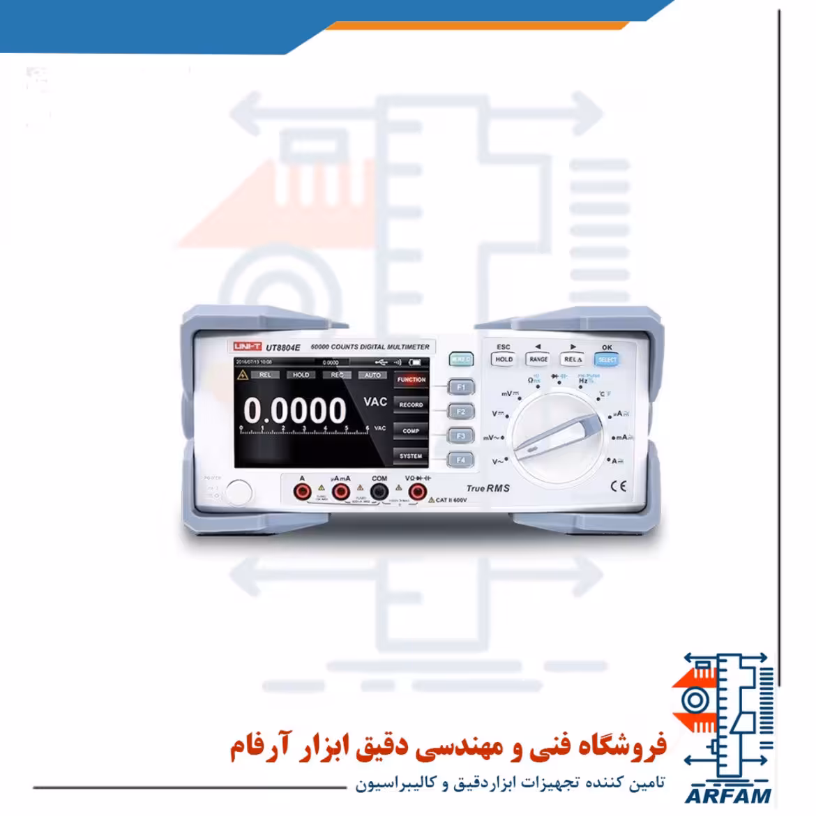 مولتی متر رومیزی UNI-T-UT8804E