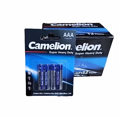 باتری نیم قلم کملیون-4تایی-جعبه 12 عددی