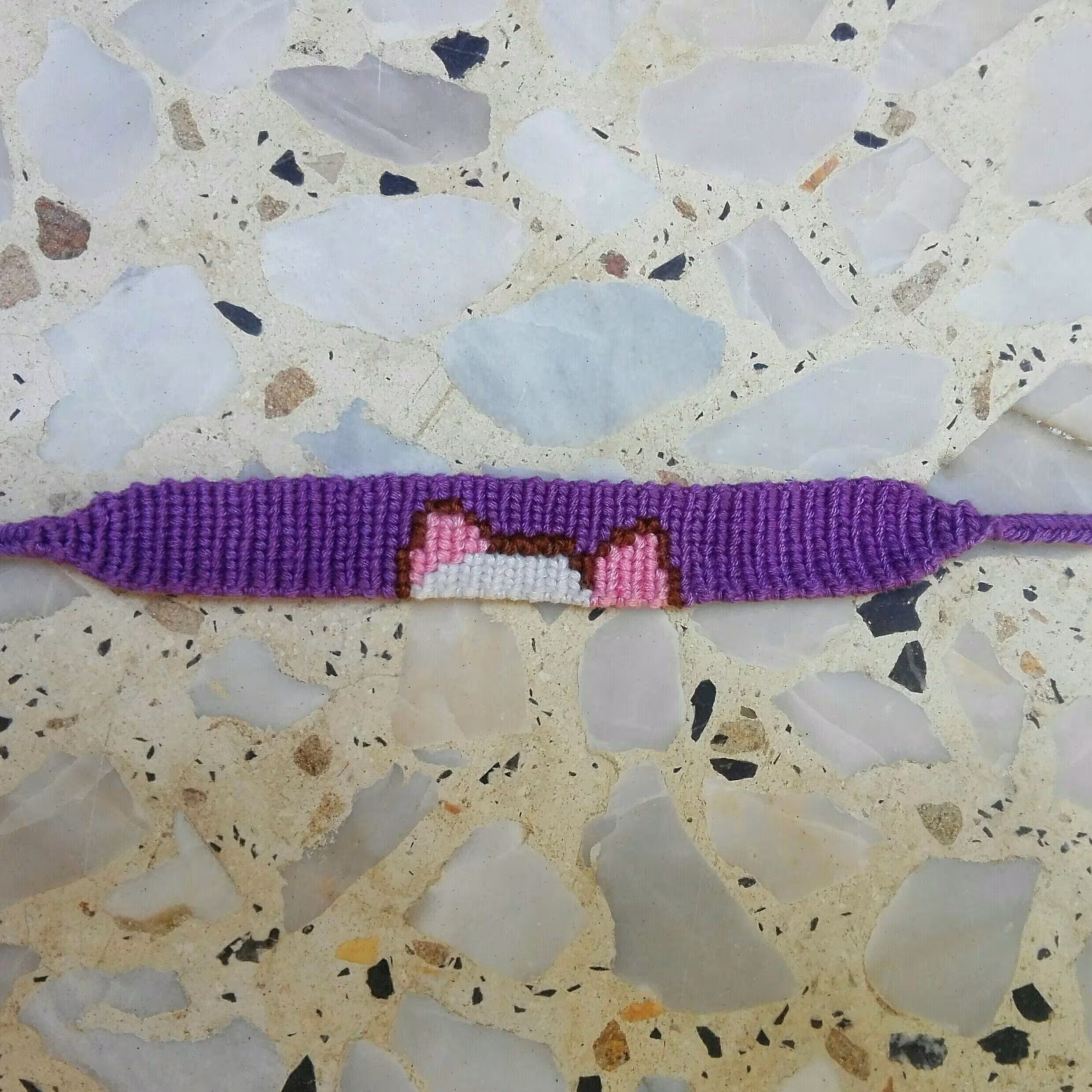 دستبند دوستی آلفا طرح گربه