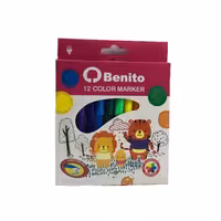 ماژیک 12 رنگ بنیتو