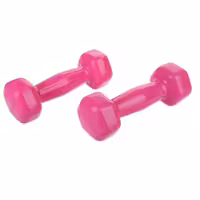 دمبل ایروبیک روکش‌ دار 1.5 کیلوگرمی بسته دو عددی