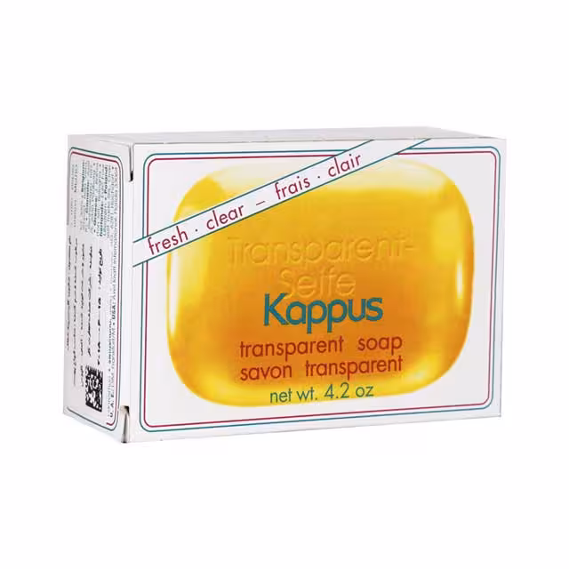 صابون شفاف کاپوس مدل گلیسیرینه 125 گرمی