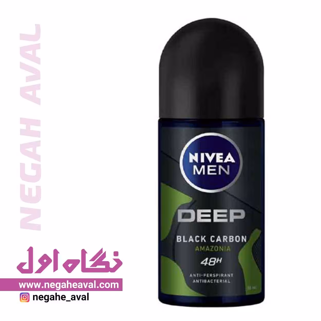 رول ضدتعریق مردانه DEEP BLACK CARBON AMAZONIA نیوآ