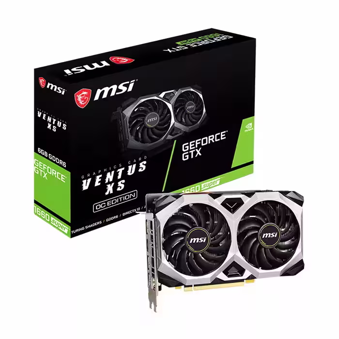 کارت گرافیک ام اس ای GeForce GTX 1660 SUPER VENTUS XS 6G OC