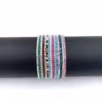 دستبند کشی رنگی تنیسی