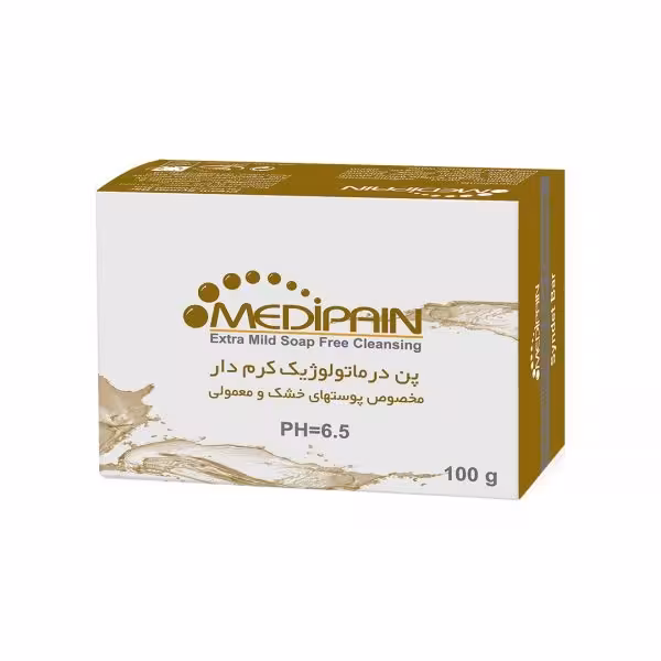 پن درماتولوژیک کرم دار مخصوص پوست های خشک و معمولی مدیپن