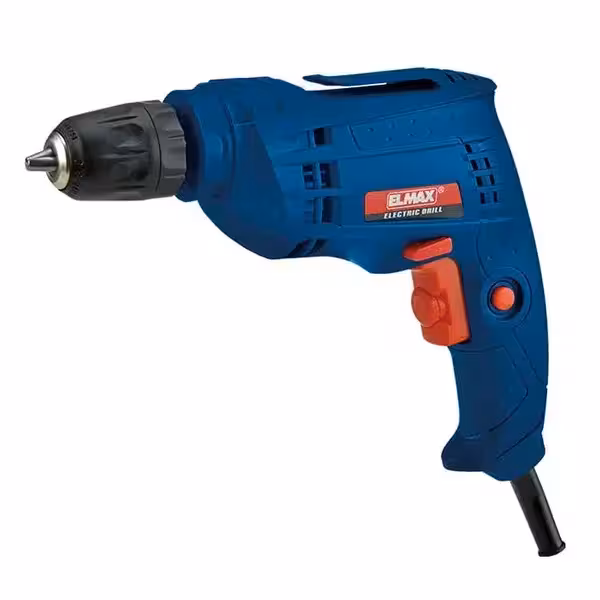 دریل برقی 6.5 اتومات 400 وات برند المکس ELMAX کد کالا E.D 100