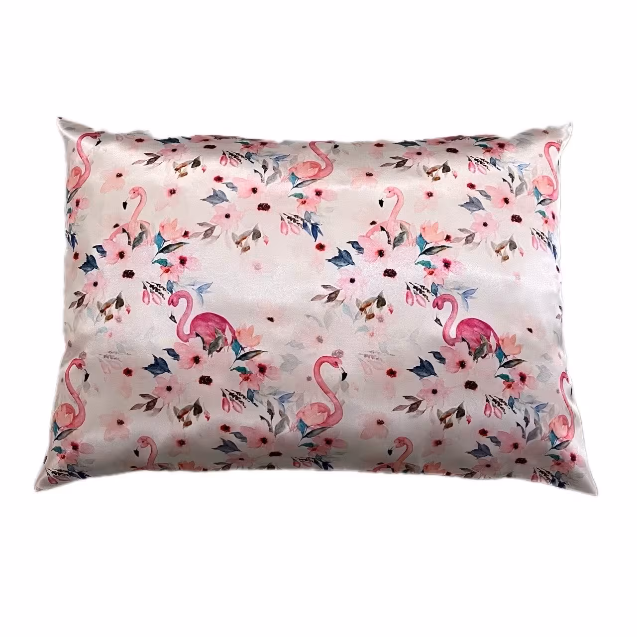 ساتن ابریشم طرح فلامینگو