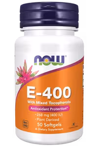 ویتامین E-400 (50کپسول ژلاتینی) NOW