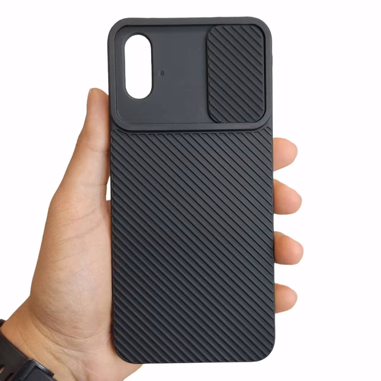 قاب سیلیکونی محافظ لنز دار گوشی ردمی 9A