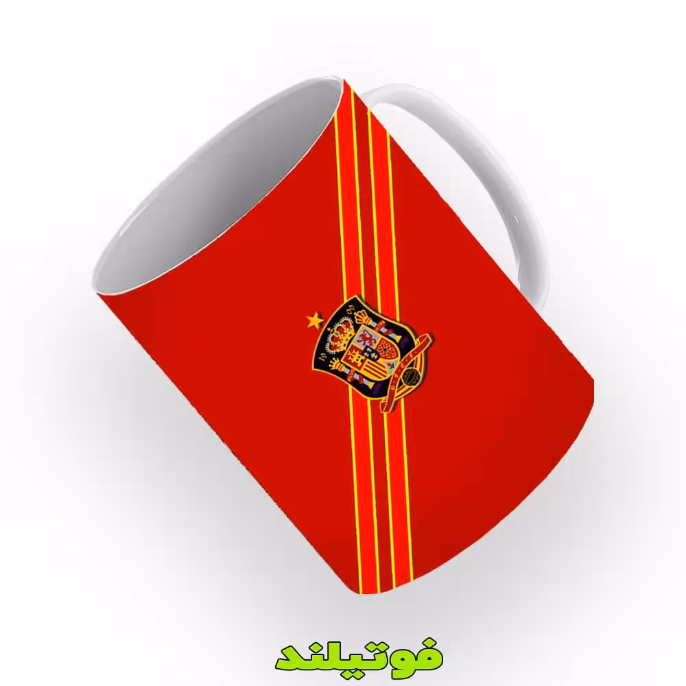 لیوان تیم ملی اسپانیا طرح 1