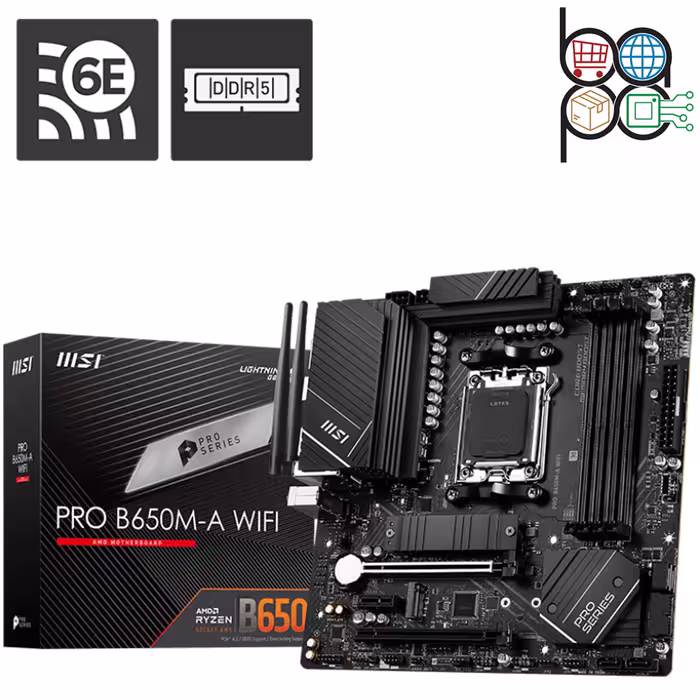 مادربرد MSI PRO B650M-A WIFI