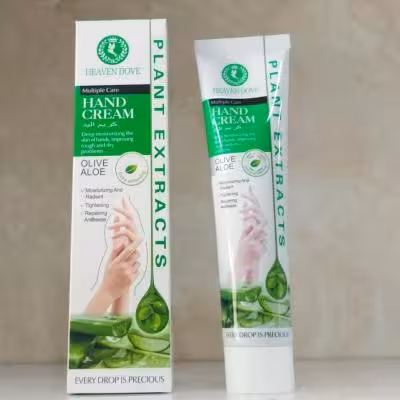 کرم تیوپی دست آلوئه ورا و زیتون