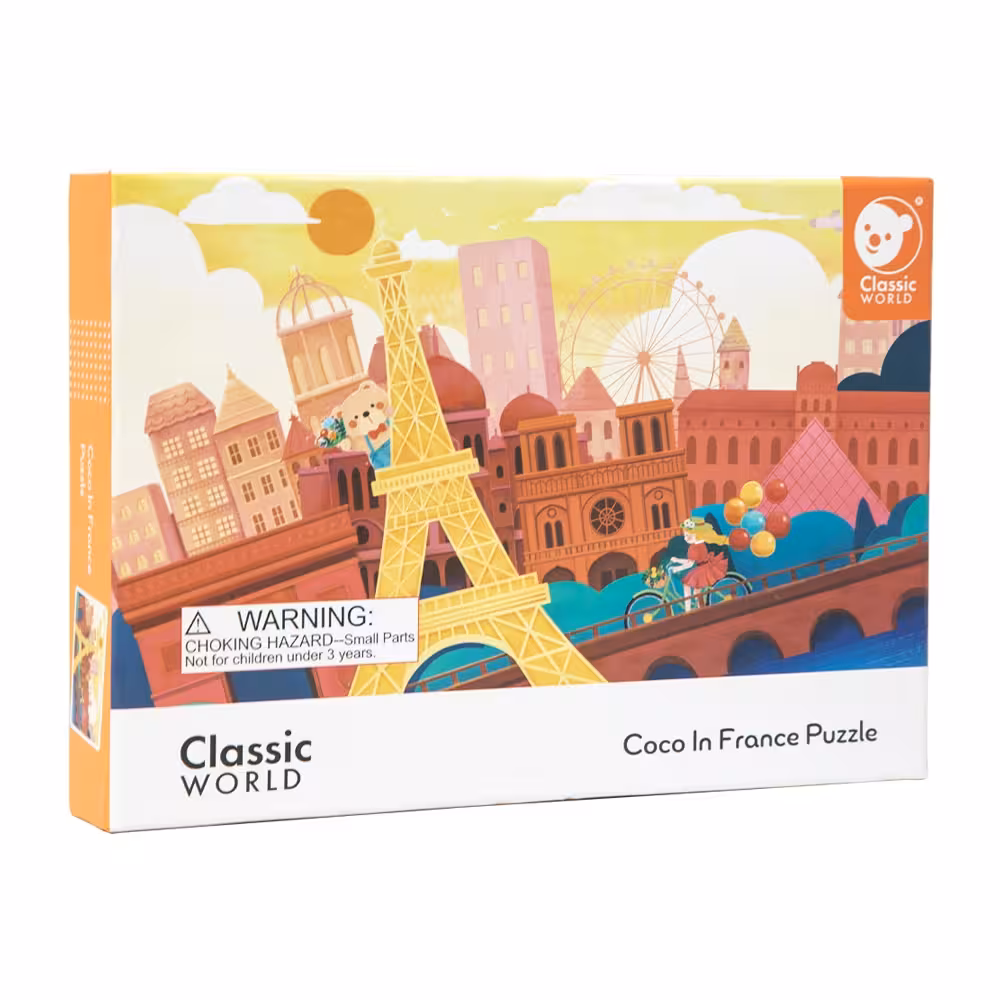 پازل کلاسیک ورد Classic World مدل کوکو در فرانسه