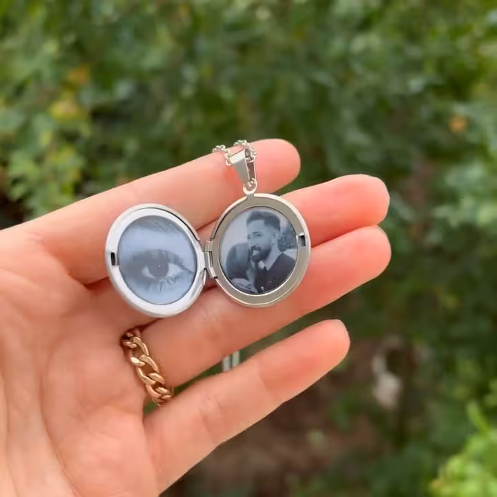 گردنبند لاکت عکس شخصی 