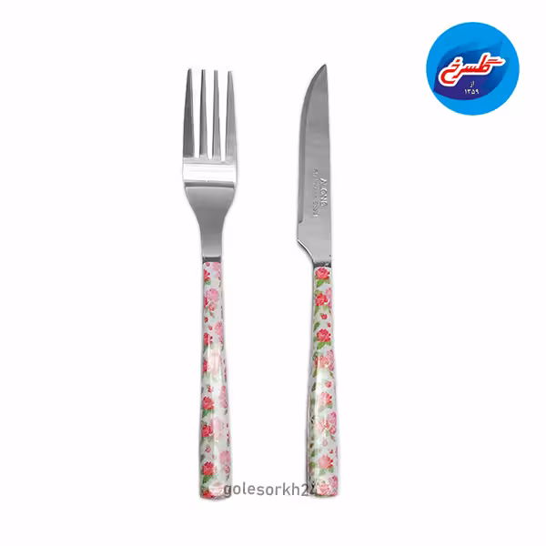 کارد و چنگال آلونگ مدل A (6 عدد کارد و 6 عدد چنگال)