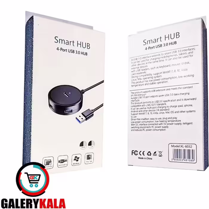هاب 4 پورت USB 3.0 مدل XL-6032