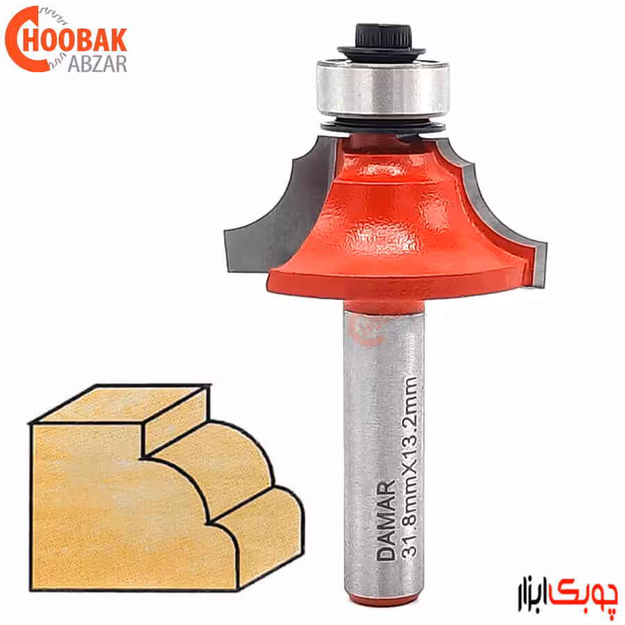 تیغ پروفیل لبه دو پله بلبرینگی دامار کد DM613183E