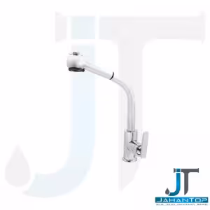 شیر ظرفشویی اهرمی شاوری کروم آریانا (مدل کارون)