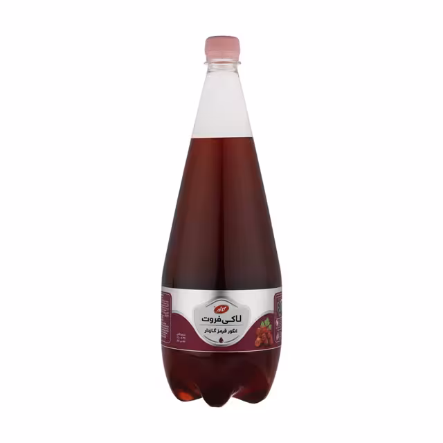 نوشیدنی گازدار انگور قرمز لاکی فروت کاله 1500 میلی لیتر