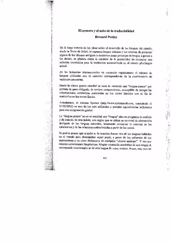 خرید و دانلود نسخه کامل کتاب El aimara (Aymara) y el mito de la traducibilidad