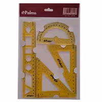 ست ژله ای گونیا، نقاله و خط کش پالمو