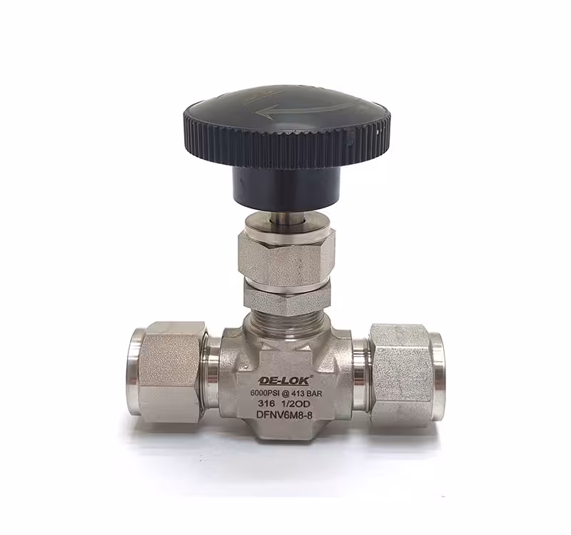 نیدل ولو دو سر مهره دی لاک مدل DE-LOK-DFNV6M8-8