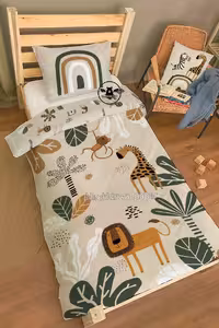 ست خواب نوجوان  طرح شیر و زرافه