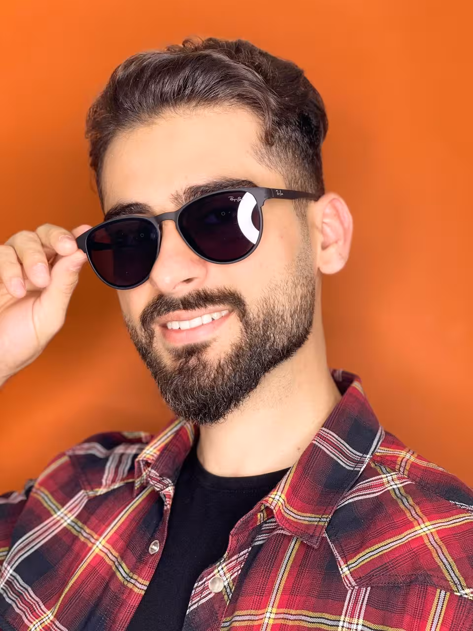 ری بن کائوچویی مشکی اورجینال