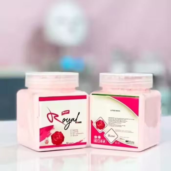 ماسک لاتکسی ضد لک عصاره گل رز 250 گرمی برند رویال ROYAL