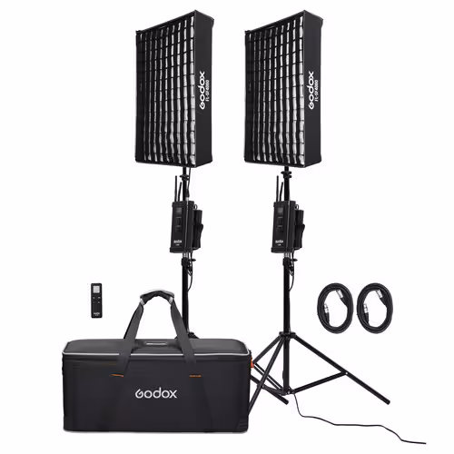 نور ثابت Godox FL100 Flexible LED 2-Light Kit