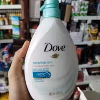 شامپو بدن داو Dove مدل sensitive skin