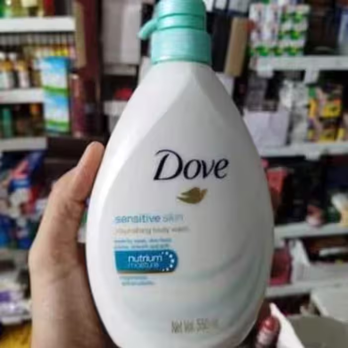 شامپو بدن داو Dove مدل sensitive skin