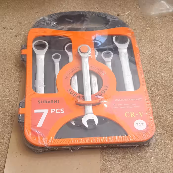 ست 7 تایی آچار جغجغه 