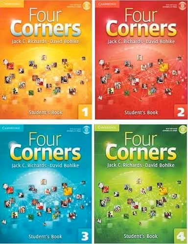 کتاب فیلم فور کورنرز ویرایش قدیم Four Corners 2 Video Activity book