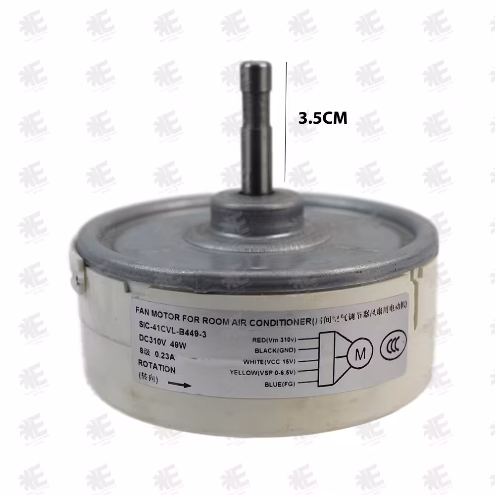 موتور فن داخلی SIC-41CVL-B449-3 49W DC