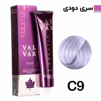 رنگ مو وال وار بلوند نقره ای سری دودی شماره c9